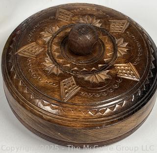 Collection of Decorative Items Including Folk Craft by Shafford, Royal Copenhagen, 