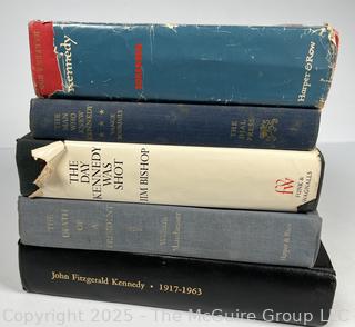 Five (5) Books on JFK Presidency and Assassination. 