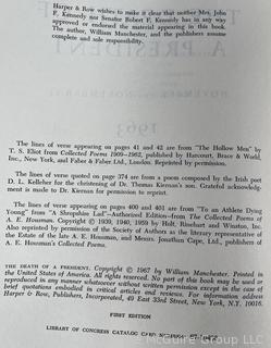 Five (5) Books on JFK Presidency and Assassination. 