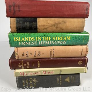 Seven (7) Books Including Hemingway