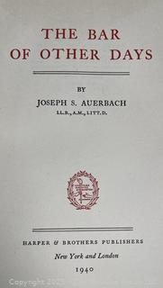 Seven (7) Books Including Hemingway