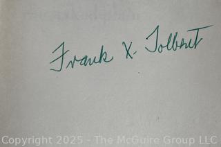 Three (3) Books on Texas by Frank X Tolbert, One Signed by Author