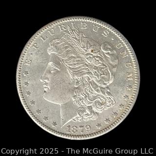 1879 (S) Morgan Head Silver Dollar Coin