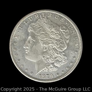 1879 (S) Morgan Head Silver Dollar Coin
