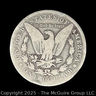 1885 (O) Morgan Head Silver Dollar Coin