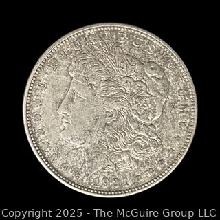 1921 (D) Morgan Head Silver Dollar Coin