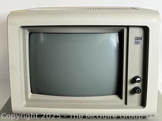 1982 IBM Personal Computer Monitor and Keyboard Model No 5151 in Original Boxes.  Untested