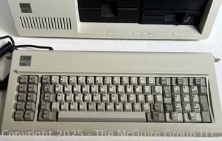 1982 IBM Personal Computer Monitor and Keyboard Model No 5151 in Original Boxes.  Untested