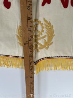 From the Estate of US Army Col. Charles F. Coates, the Recipient of WW II Legion of Merit and Silver Star Honors, his Military Memorabilia Circa 1958-59 While Serving in Taiwan as a Senior Military Advisor (MAAG) to the ROC Second Field Army.  Items Include Correspondence, Citations, Banners, Photos,  and Gifts Presented to Him by Major General Chang Yat-San, National Chinese Army, of 8th-14th Century  Coins Excavated From Pescadores Islands.  See the more than 200 Photos Posted in the Photo Gallery. Historical Military and Political Interest.   