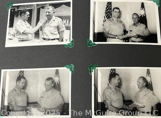 From the Estate of US Army Col. Charles F. Coates, the Recipient of WW II Legion of Merit and Silver Star Honors, his Military Memorabilia Circa 1958-59 While Serving in Taiwan as a Senior Military Advisor (MAAG) to the ROC Second Field Army.  Items Include Correspondence, Citations, Banners, Photos,  and Gifts Presented to Him by Major General Chang Yat-San, National Chinese Army, of 8th-14th Century  Coins Excavated From Pescadores Islands.  See the more than 200 Photos Posted in the Photo Gallery. Historical Military and Political Interest.   