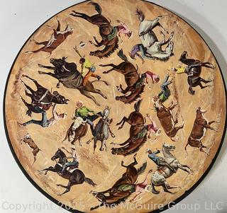 Three (3) Vintage Springbok Jigsaw Puzzles Including Jackson Pollack