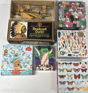 Jigsaw Puzzles and Beadcraft Kit