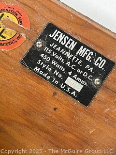 Jensen Model 5 Steam Engine