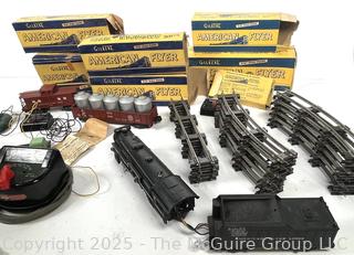 Vintage American Flyer S Gauge 3/16" Scale Model Train Parts made by the A.C. Gilbert Co. 