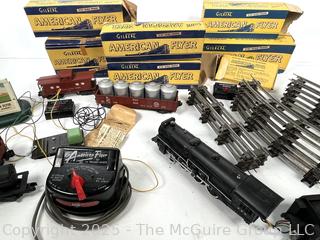 Vintage American Flyer S Gauge 3/16" Scale Model Train Parts made by the A.C. Gilbert Co. 