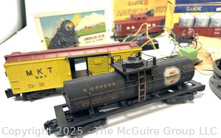Vintage American Flyer S Gauge 3/16" Scale Model Train Parts made by the A.C. Gilbert Co. 