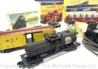Vintage American Flyer S Gauge 3/16" Scale Model Train Parts made by the A.C. Gilbert Co. 