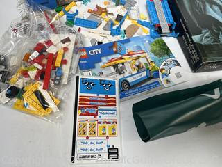 Lego City Building Set in Box and Jigsaw Puzzles