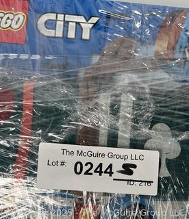 Lego City Building Set in Box and Jigsaw Puzzles