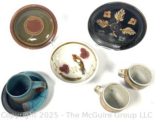 Group of Pottery Bowls and Mugs