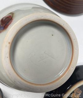Group of Pottery Bowls and Mugs