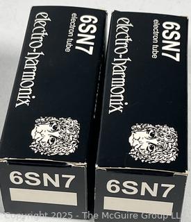 Two (2) Electro Harmonix 6SN7 Electron Tubes in Boxes