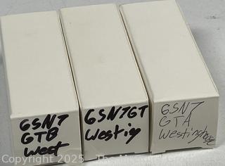 Three (3) Westinghouse Pre-Owned GSN7GT Tubes 