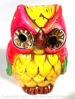 Collection of Decorative Items Including Folk Craft by Shafford, Royal Copenhagen, 