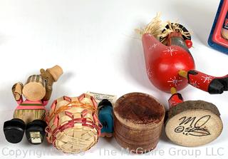 Travel Souvenir Figurines and Roy Rogers Lunchbox