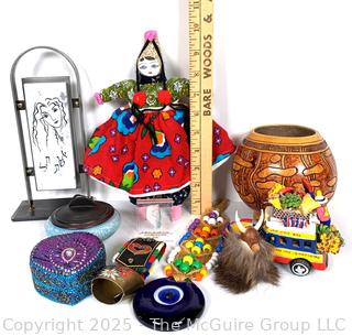 Collection of Travel Souvenirs