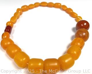 Amber Colored Beads