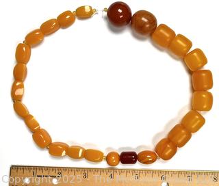 Amber Colored Beads