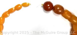 Amber Colored Beads