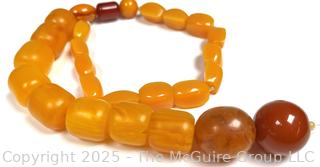 Amber Colored Beads