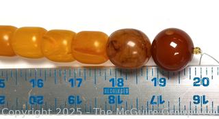 Amber Colored Beads