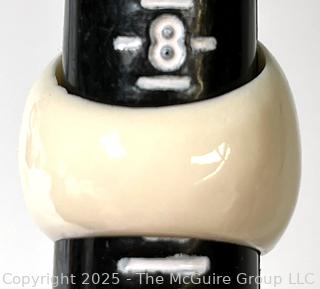 Carved Bone Face Ring