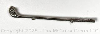 Beau Sterling Silver Golf Club Brooch 