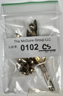 Sterling Silver Flower Bouquet Brooch