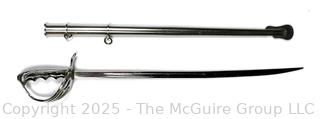 Sword Letter Opener in Scabbard.  9 1/2"