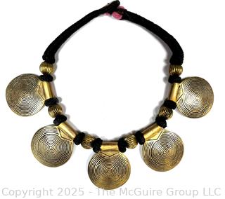 Tibetan Bass Handmade Tribal Style Choker