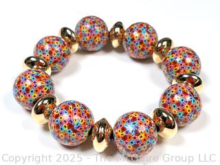 Adina Plastelina Bead Bracelet New in Box