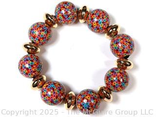 Adina Plastelina Bead Bracelet New in Box