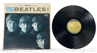 Vinyl LP Record: The Beatles - Meet The Beatles! 1971 RE