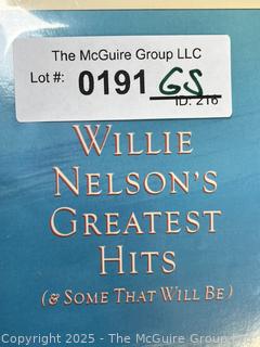Double Vinyl LP Record Album: Willie Nelson - Greatest Hits (& Some That Will Be)