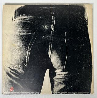 Vinyl LP Record: The Rolling Stones - Sticky Fingers - Metal Zipper Cover