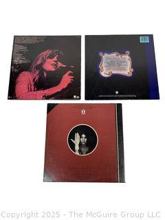 Three (3) Vinyl LP Record Albums: Linda Ronstadt