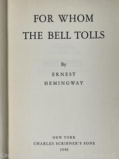 Two (2) Books by Ernest Hemingway 