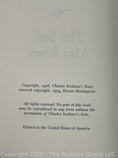 Two (2) Books by Ernest Hemingway 