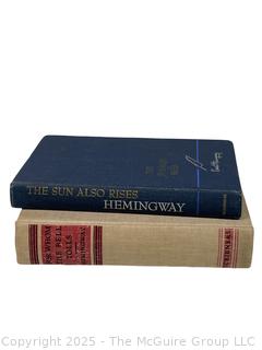 Two (2) Books by Ernest Hemingway 
