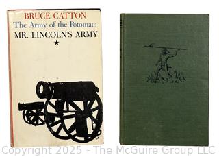 Two (2) Books, Including Army on the Potomac and The Black Spearman 